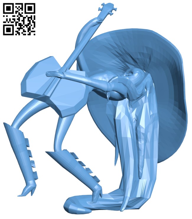 Marcelin - Adventure Time H009732 file stl free download 3D Model for CNC and 3d printer