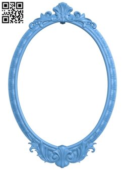 Mirror frame pattern T0002102 download free stl files 3d model for CNC wood carving