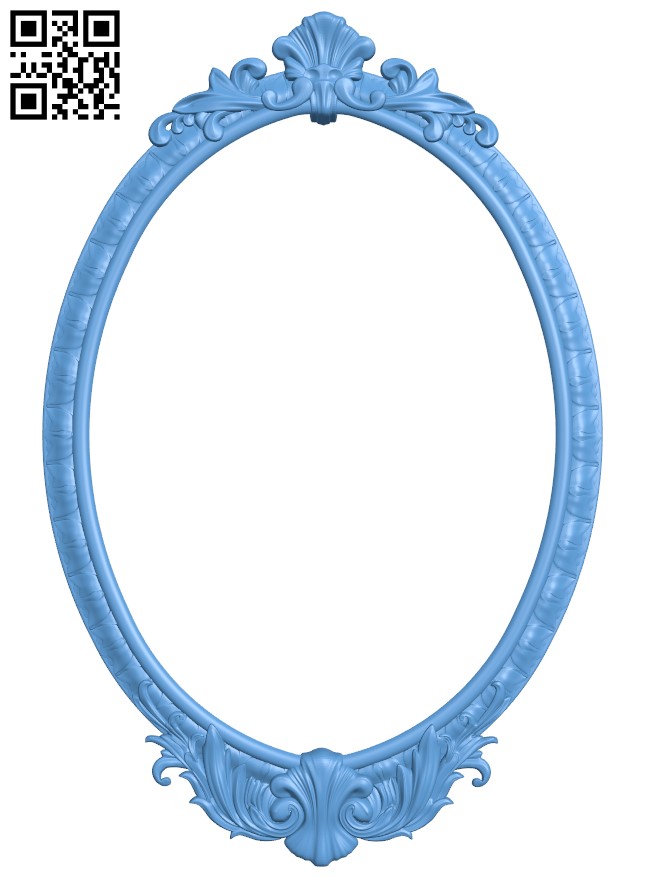 Mirror frame pattern T0002102 download free stl files 3d model for CNC wood carving