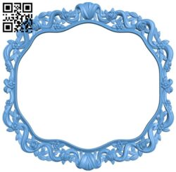 Mirror frame pattern T0002278 download free stl files 3d model for CNC wood carving