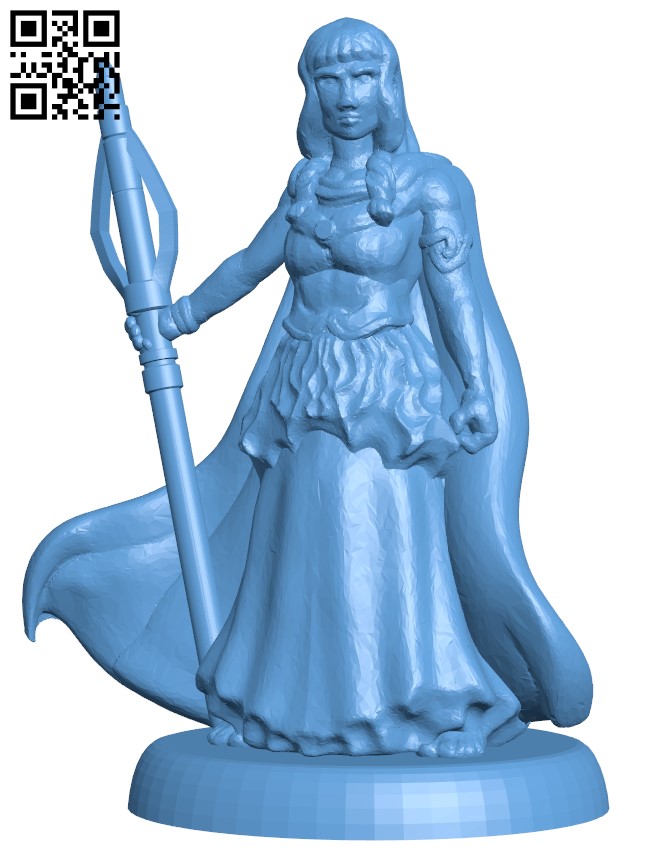 Miss Vala H009738 file stl free download 3D Model for CNC and 3d printer