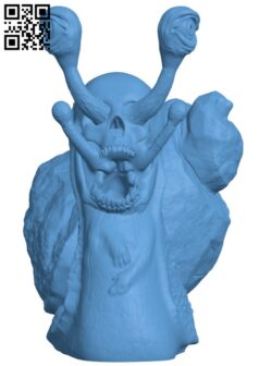 Monster Snail H009744 file stl free download 3D Model for CNC and 3d printer