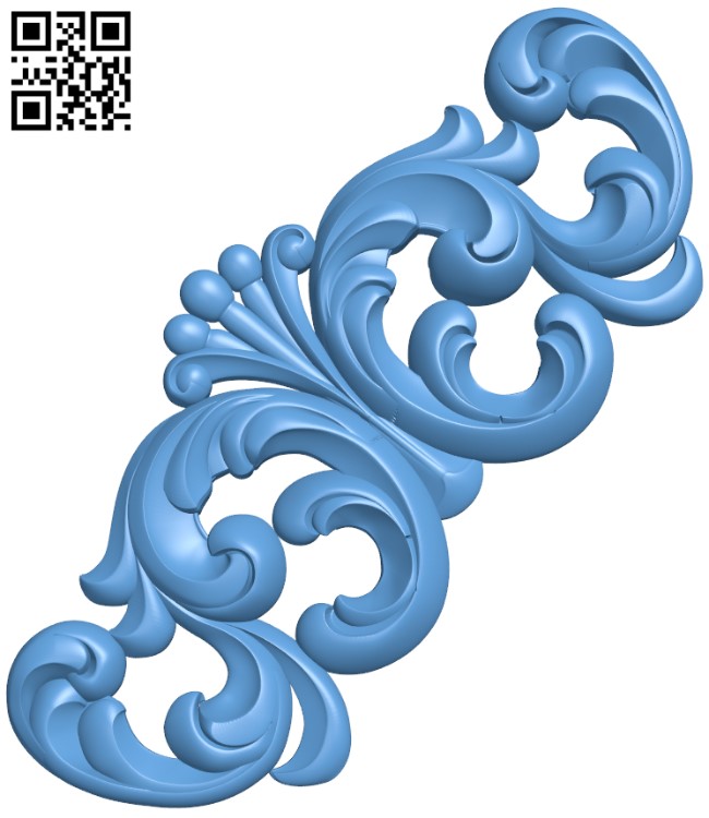 Pattern decor design T0002092 download free stl files 3d model for CNC wood carving