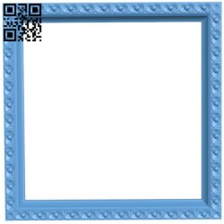 Picture frame or mirror T0002329 download free stl files 3d model for CNC wood carving