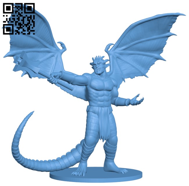 Pit Fiend H009851 file stl free download 3D Model for CNC and 3d printer