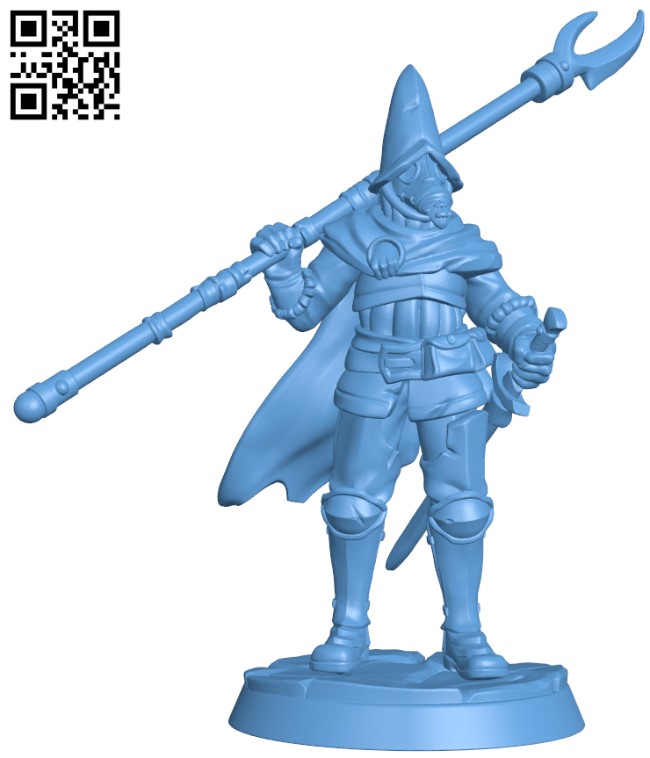 Plague Soldier H009760 file stl free download 3D Model for CNC and 3d printer