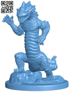 Rending Drake – Gloomhaven Monster H009908 file stl free download 3D Model for CNC and 3d printer