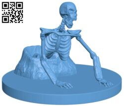 Rising skeleton H009792 file stl free download 3D Model for CNC and 3d printer