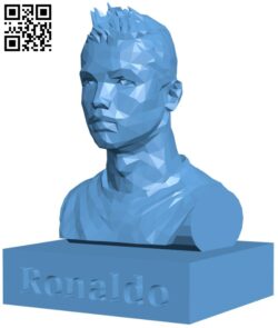 Ronaldo H009957 file stl free download 3D Model for CNC and 3d printer