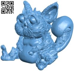 Sad monster H009960 file stl free download 3D Model for CNC and 3d printer