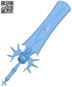 Schattenstolz sword H009968 file stl free download 3D Model for CNC and 3d printer