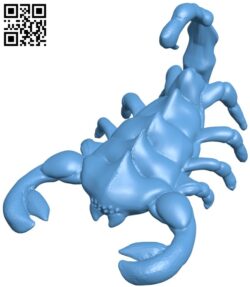 Scorpion H009794 file stl free download 3D Model for CNC and 3d printer