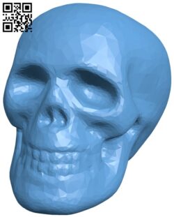 Skull H009829 file stl free download 3D Model for CNC and 3d printer