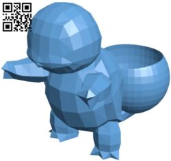 Squirtle bowl H009798 file stl free download 3D Model for CNC and 3d printer