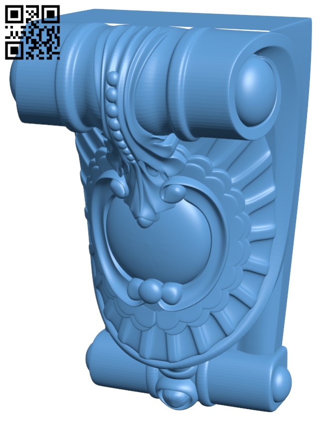 Top of the column T0002099 download free stl files 3d model for CNC wood carving