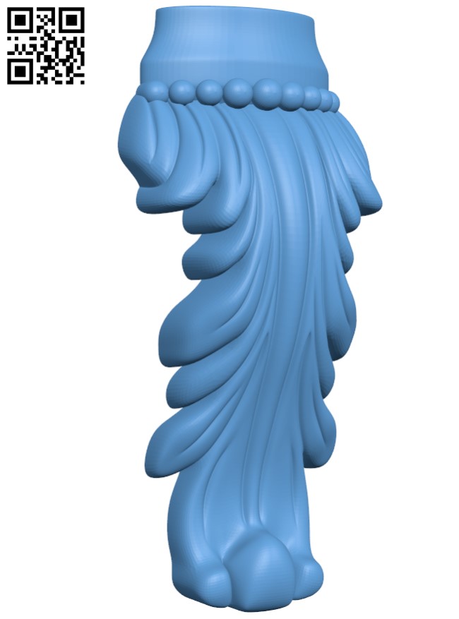 Top of the column T0002160 download free stl files 3d model for CNC wood carving