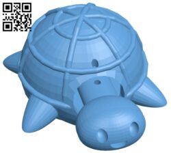 Turtle Bobble Head H009765 file stl free download 3D Model for CNC and 3d printer