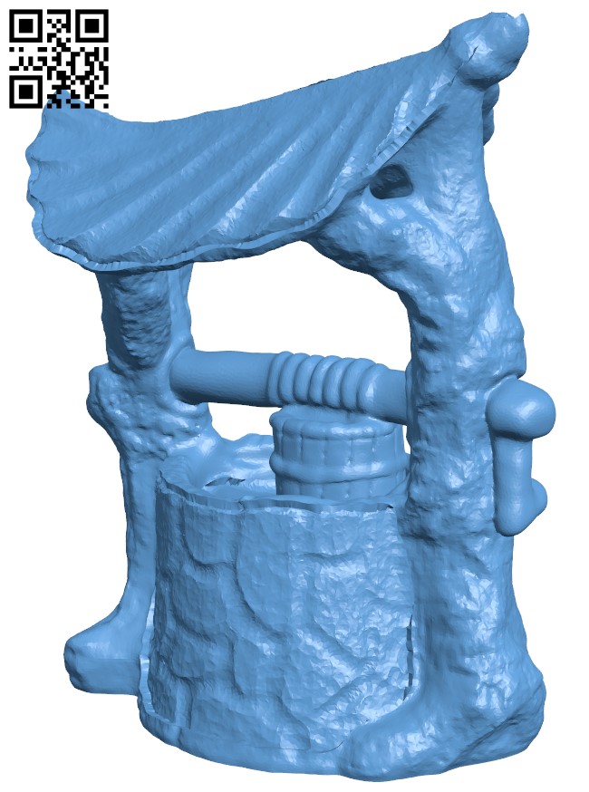 Water well H009769 file stl free download 3D Model for CNC and 3d printer