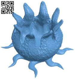 Alien flower pot H010311 file stl free download 3D Model for CNC and 3d printer