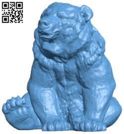 Bear H010174 file stl free download 3D Model for CNC and 3d printer