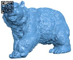 Bear H010215 file stl free download 3D Model for CNC and 3d printer