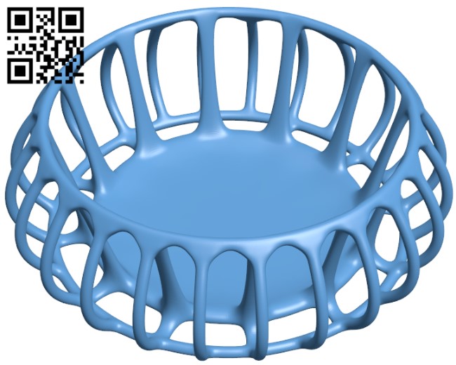 Berry easy to wash fruit bowl H010191 file stl free download 3D Model for CNC and 3d printer