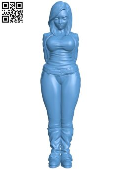 Bound Female Submissive H010055 file stl free download 3D Model for CNC and 3d printer