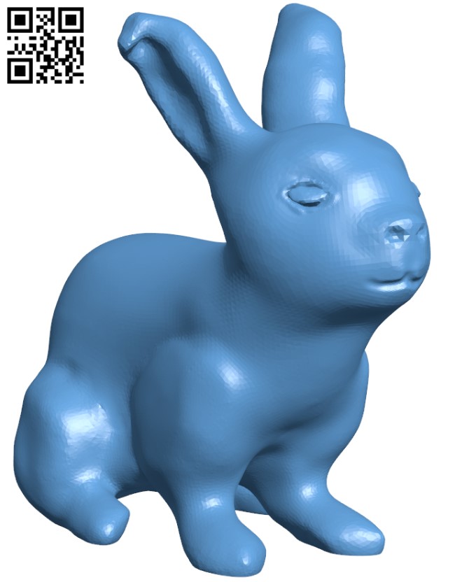 Bunny H010271 file stl free download 3D Model for CNC and 3d printer