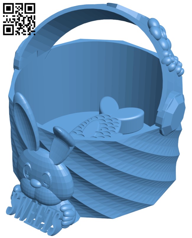 Candy basket H010251 file stl free download 3D Model for CNC and 3d printer