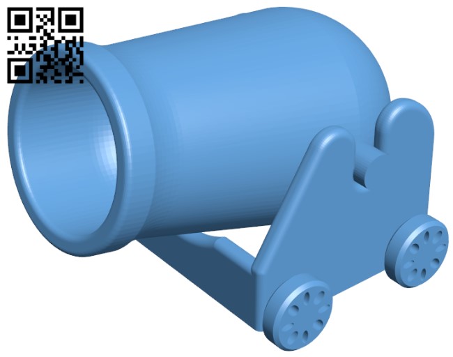 Cannon H010294 file stl free download 3D Model for CNC and 3d printer
