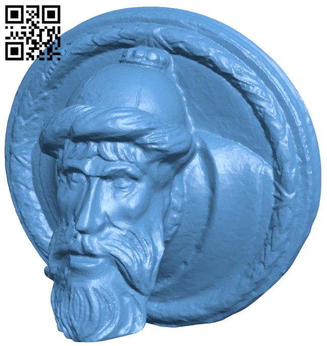 Cannon head decoration H010152 file stl free download 3D Model for CNC and 3d printer