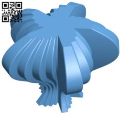 Cascade vase H010179 file stl free download 3D Model for CNC and 3d printer
