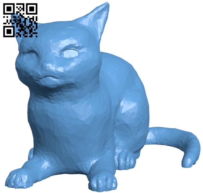 Cat H010071 file stl free download 3D Model for CNC and 3d printer