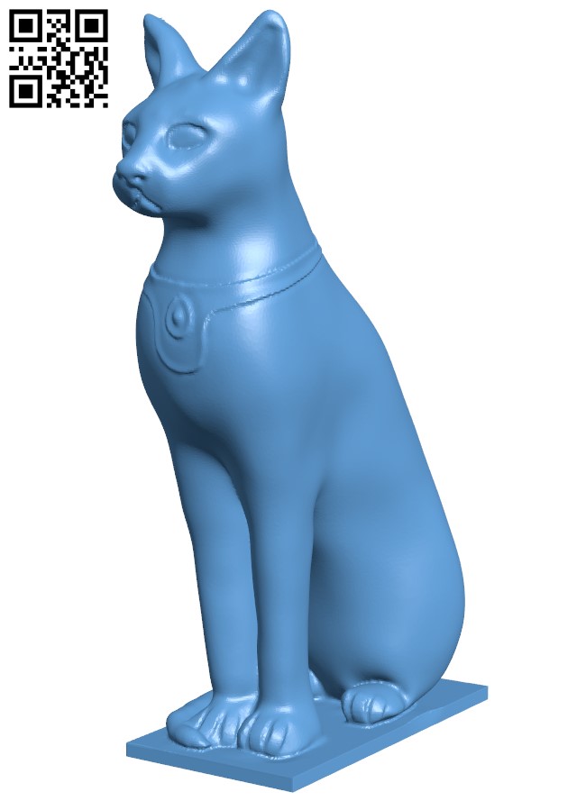 Cat H010180 file stl free download 3D Model for CNC and 3d printer