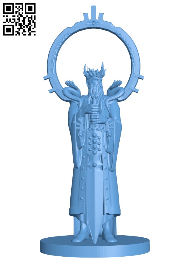 Celestial king H010118 file stl free download 3D Model for CNC and 3d printer