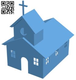 Church H010075 file stl free download 3D Model for CNC and 3d printer