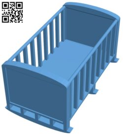 Crib H010181 file stl free download 3D Model for CNC and 3d printer