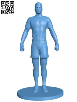Cristiano Ronaldo H010296 file stl free download 3D Model for CNC and 3d printer