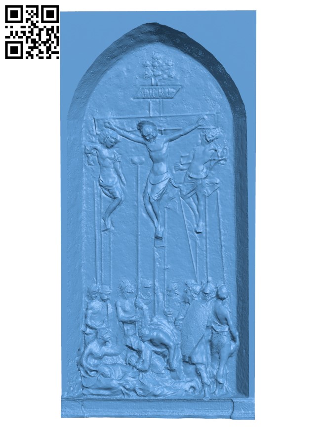 Crucifixion Of Christ H010120 file stl free download 3D Model for CNC and 3d printer