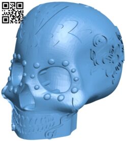 Dead skull H010313 file stl free download 3D Model for CNC and 3d printer