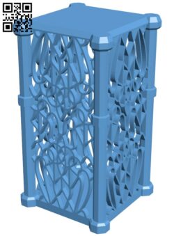 Decorative box H010189 file stl free download 3D Model for CNC and 3d printer