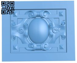 Door frame pattern T0002571 download free stl files 3d model for CNC wood carving