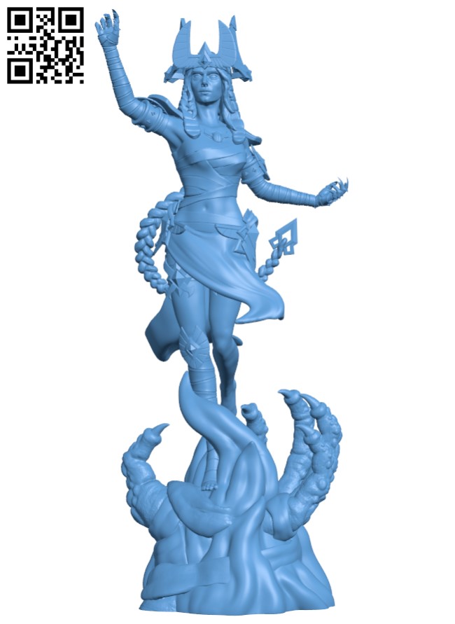 Scarlet Witch H000316 file stl free download 3D Model for CNC and 3d  printer – Free download 3d model Files