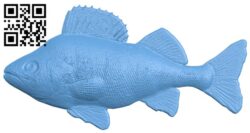 Fish T0002597 download free stl files 3d model for CNC wood carving