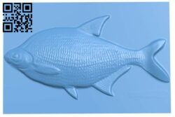 Fish painting T0002432 download free stl files 3d model for CNC wood carving