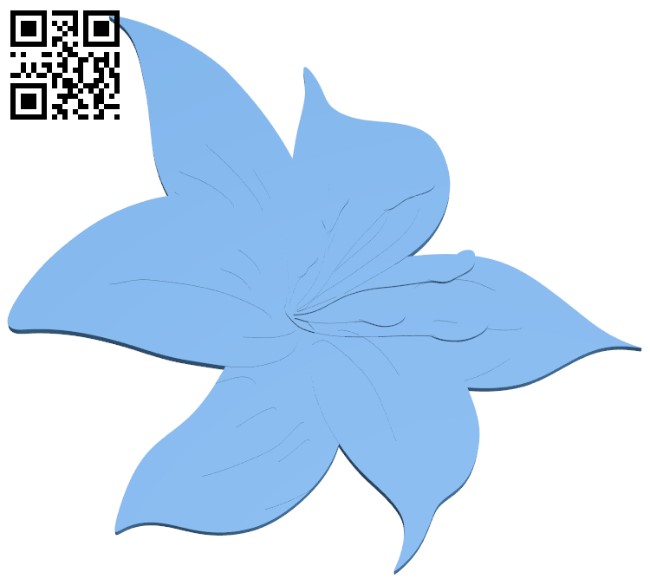 Flower - Monocot H010317 file stl free download 3D Model for CNC and 3d printer