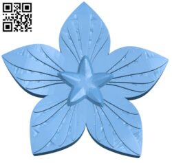 Flower pattern T0002372 download free stl files 3d model for CNC wood carving