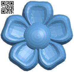 Flower pattern T0002573 download free stl files 3d model for CNC wood carving