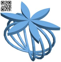 Flower ring H010323 file stl free download 3D Model for CNC and 3d printer
