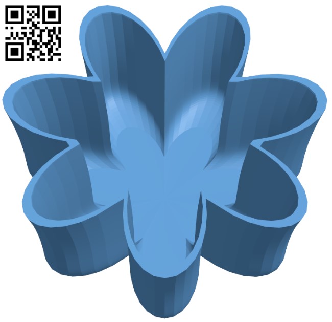 Flower vase H010325 file stl free download 3D Model for CNC and 3d printer